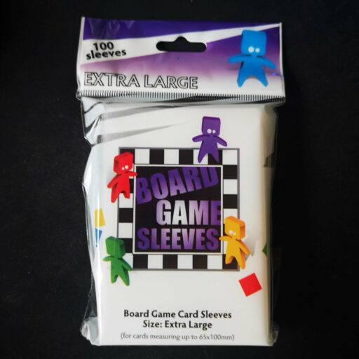 Board game sleeves - 100 pcs Extra Large (65x100mm)