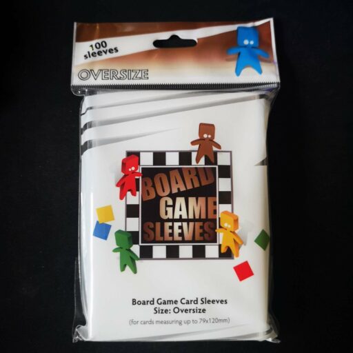 Board game sleeves - 100 pcs Oversize (79x120mm)