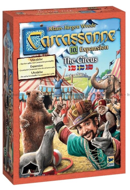 Carcassonne Expansion 10: The Circus (Scandi)