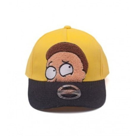 Morty Chenille Flat Embroidery Curved Bill Cap