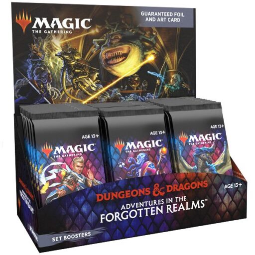 MTG Adventures In The Forgotten Realms Set Booster Display