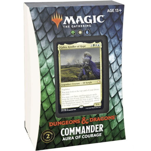Magic The Gathering: Adventures in the Forgotten Realms Commander Deck - Aura of Courage