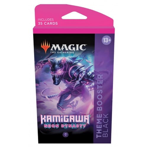 MTG - Black Kamigawa Neon Dynasty Theme Booster