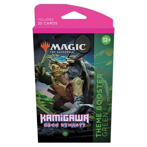 MTG - Green Kamigawa Neon Dynasty Theme Booster