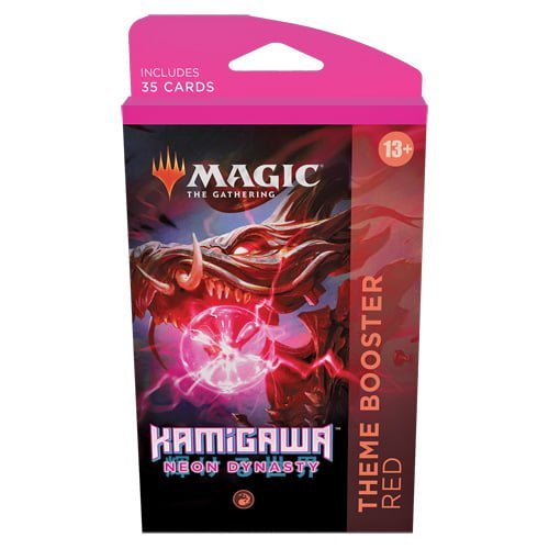 MTG - Red Kamigawa Neon Dynasty Theme Booster