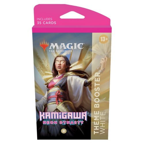 MTG - White Kamigawa Neon Dynasty Theme Booster