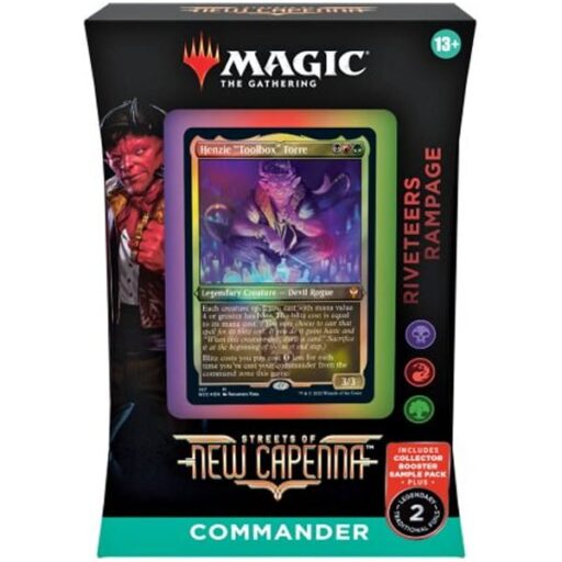 mtg-streets-of-new-capenna-commander-riveteers-rampage Magic The Gathering: Streets of New Capenna Commander Deck Riveteers Rampage
