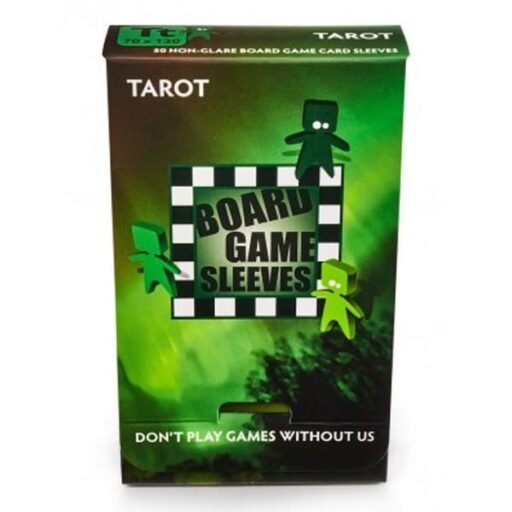 box-arcane-tinmen-sleeves-tarot Board Games Sleeves - 50 pcs Non-Glare - Tarot (70x120mm)