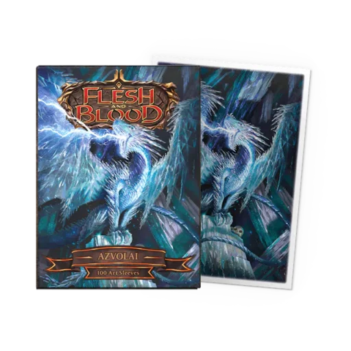 Dragon Shield Flesh and Blood License Standard Art Sleeves - Azvolai (100 Sleeves)