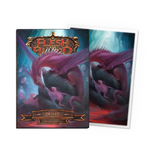 Dragon Shield Flesh and Blood License Standard Art Sleeves - Ouvia (100 Sleeves)