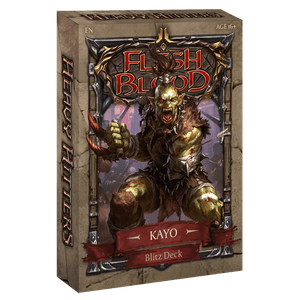 Kayo Blitz Deck Flesh And Blood