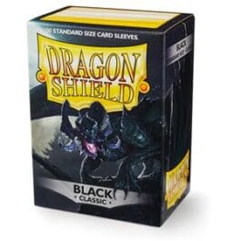 Dragon Shield Standard Sleeves - Classic Black (100 Sleeves)