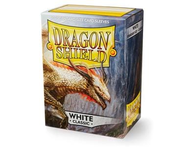 Dragon Shield Standard Sleeves - Classic White (100 Sleeves)