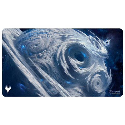 UP - Edge of Eternities Playmat Mythic Land Blue for Magic: The Gathering