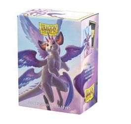 127325_0 Dragon Shield Standard size Brushed Art Sleeves - The Whiskerwing (100 Sleeves)