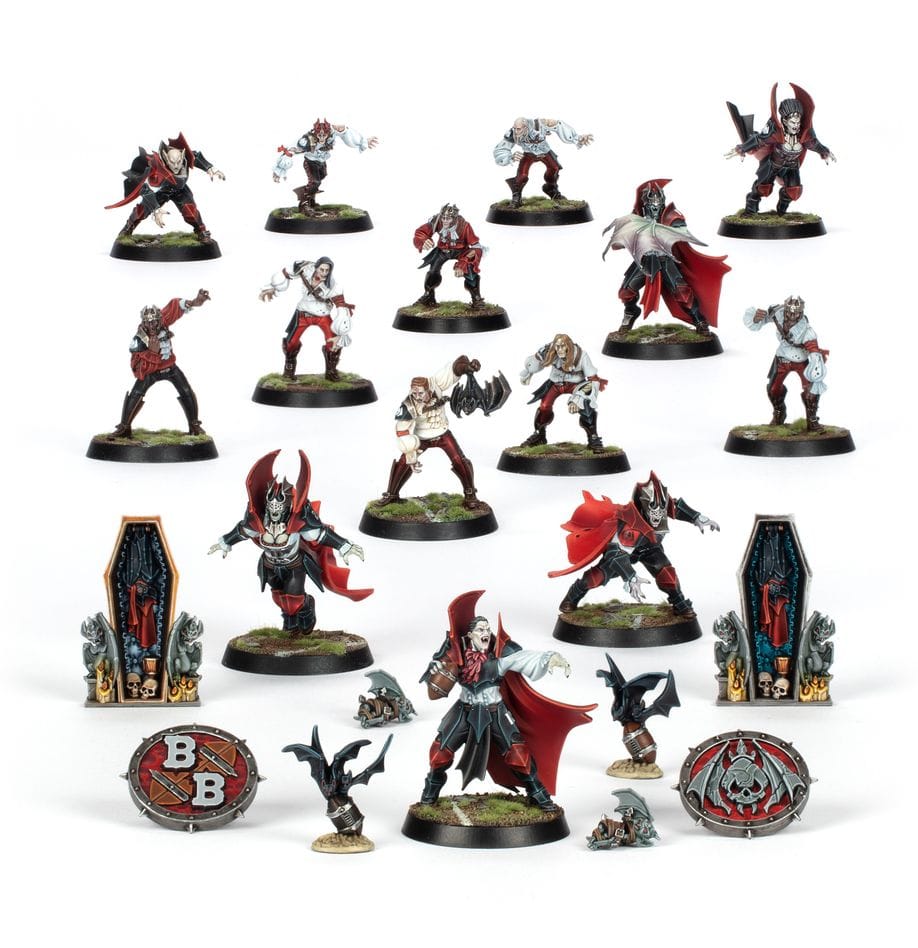 Games Workshop Blood Bowl – Team Vampire : The Drakfang Thirsters – Kit à Monter !