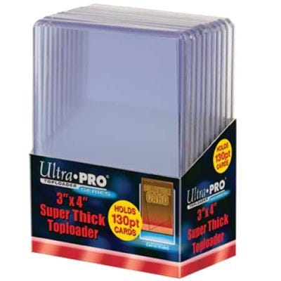 1992_0 UP - Toploader - 3" x 4" Super Thick 130PT (10 pieces)