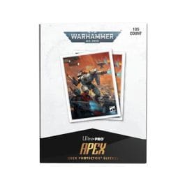120562_0 UP - T'au Empire Codex Aligned 105ct Apex Deck Protector sleeves for Warhammer 40,000