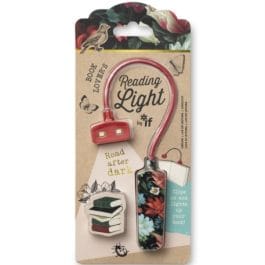 Book Lover's Reading Light - Dark Floral