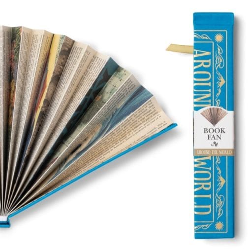 5035393349011 Book Fan - Around the World