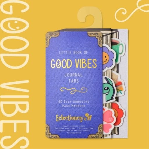 5035393376031 Eclectionery Journal Tabs - Good Vibes