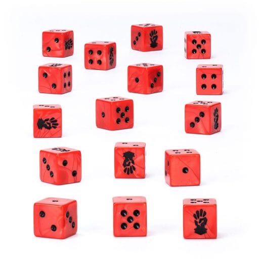 Red Corsairs Dice