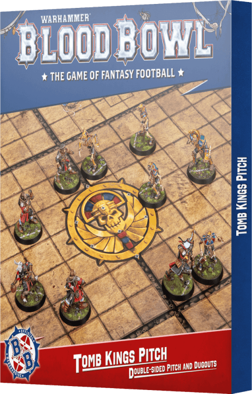 Tomb Kings Pitch: Double-sided Pitch and Dugouts