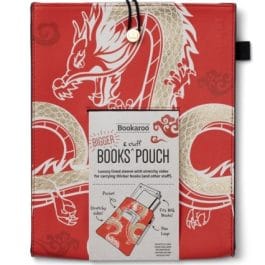 Bookaroo Books & Stuff Pouch - Warrior Dragon