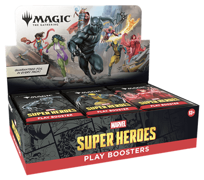 137724_0 MTG - Marvel Super Heroes Play Booster - EN