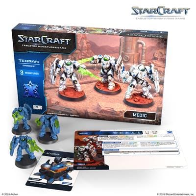 139858_0 StarCraft® The Miniatures Game - Medic - Terran - Expansion Set